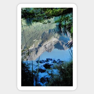 Mirror Lakes #2, New Zealand Sticker